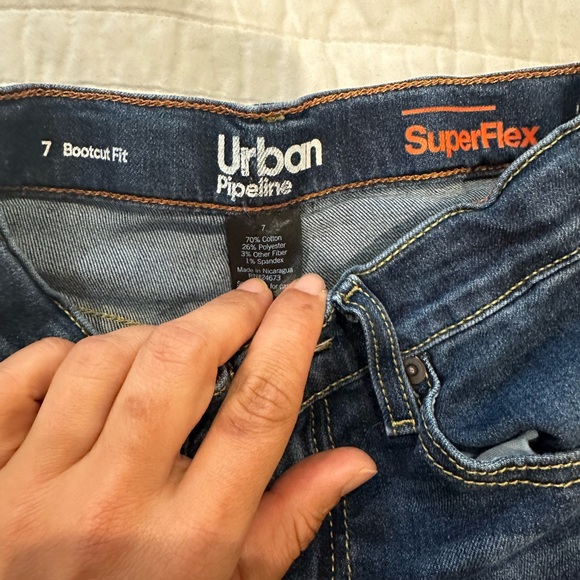 Boys Urban Pipeline Bootcut Jeans - Picture 2 of 3